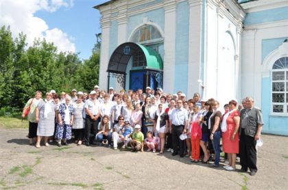Фото на память после молебна